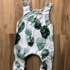 Infant Baby Boys Girls Cactus Romper Jumpsuit